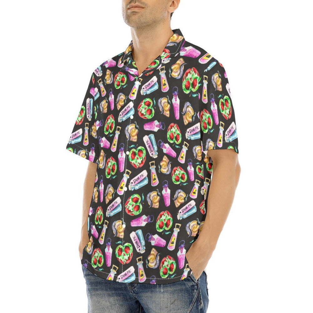 Pick Your Poison - Men's Hawaiian Button Up Shirt