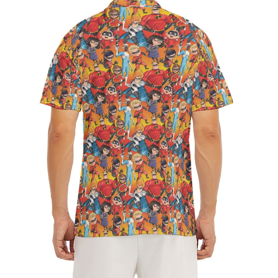 Super Squad Sketched - Men's Polo Shirt