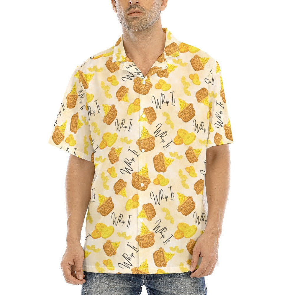 Pineapple Whip It! - Men's Hawaiian Button Up Shirt