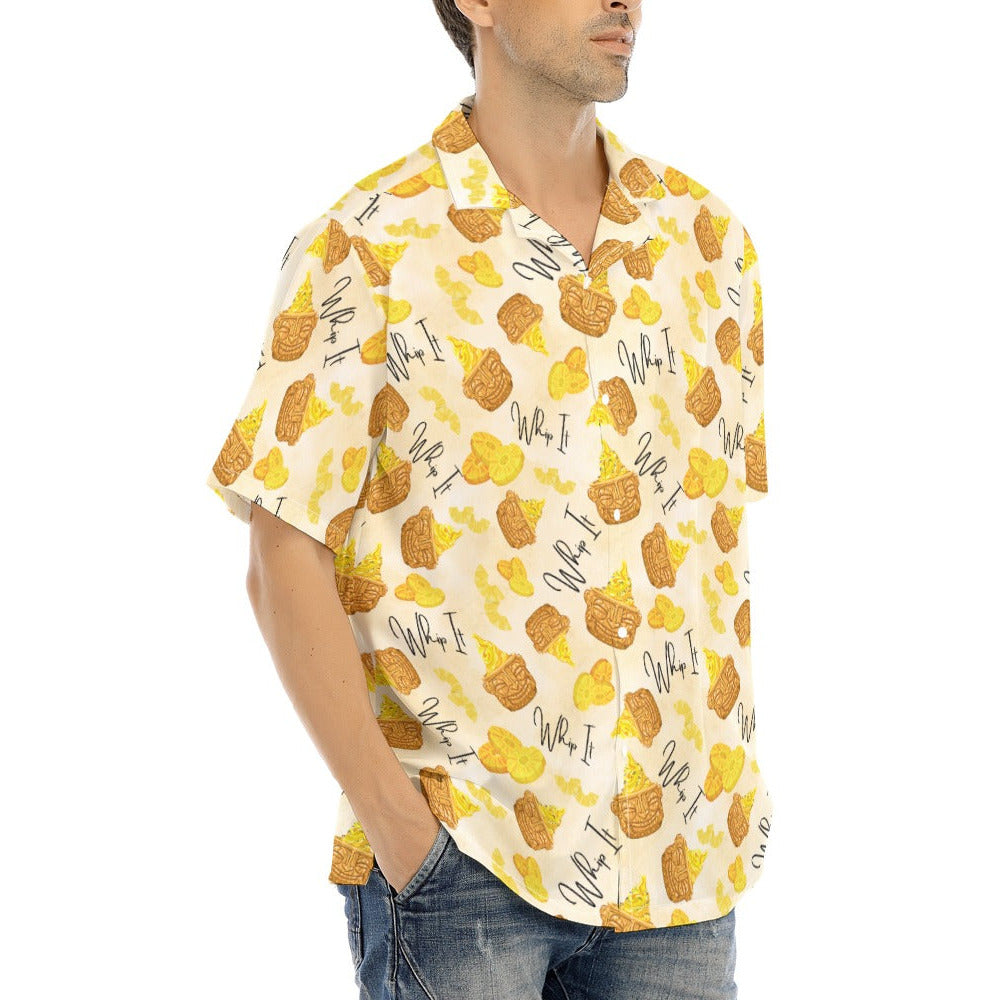 Pineapple Whip It! - Men's Hawaiian Button Up Shirt