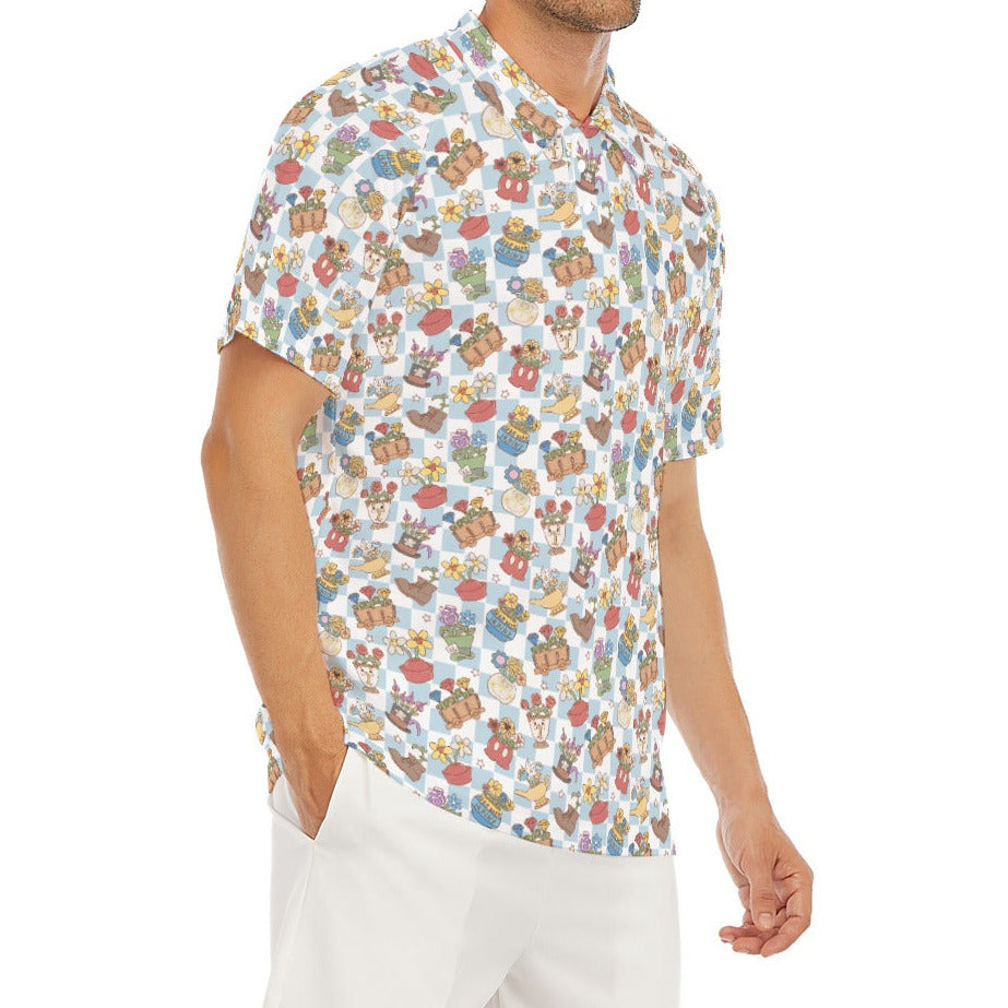 Flourishing Fairytale Pots - Men's Polo Shirt