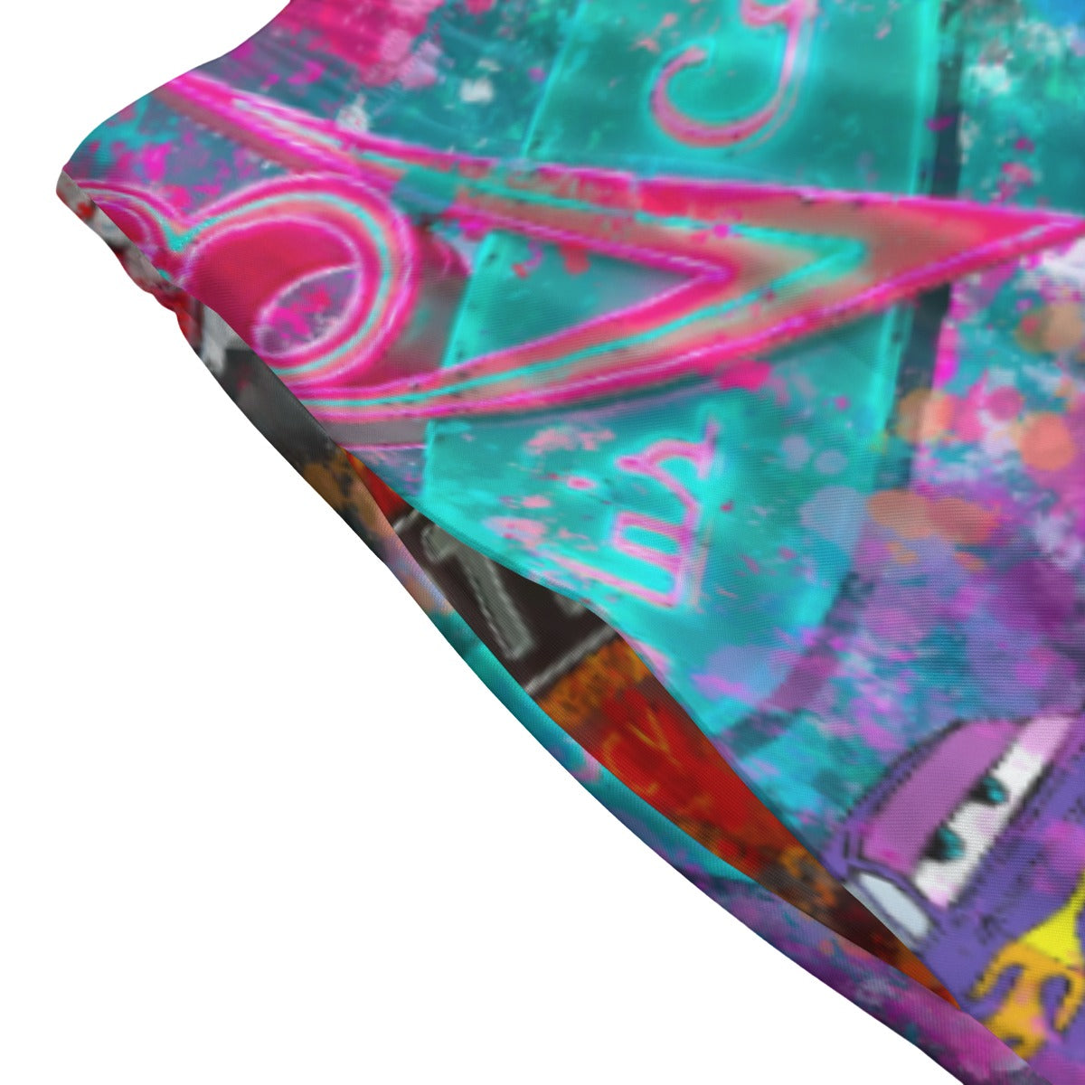Watercolor Racing Adventure - Women's Pocket Midi Skirt