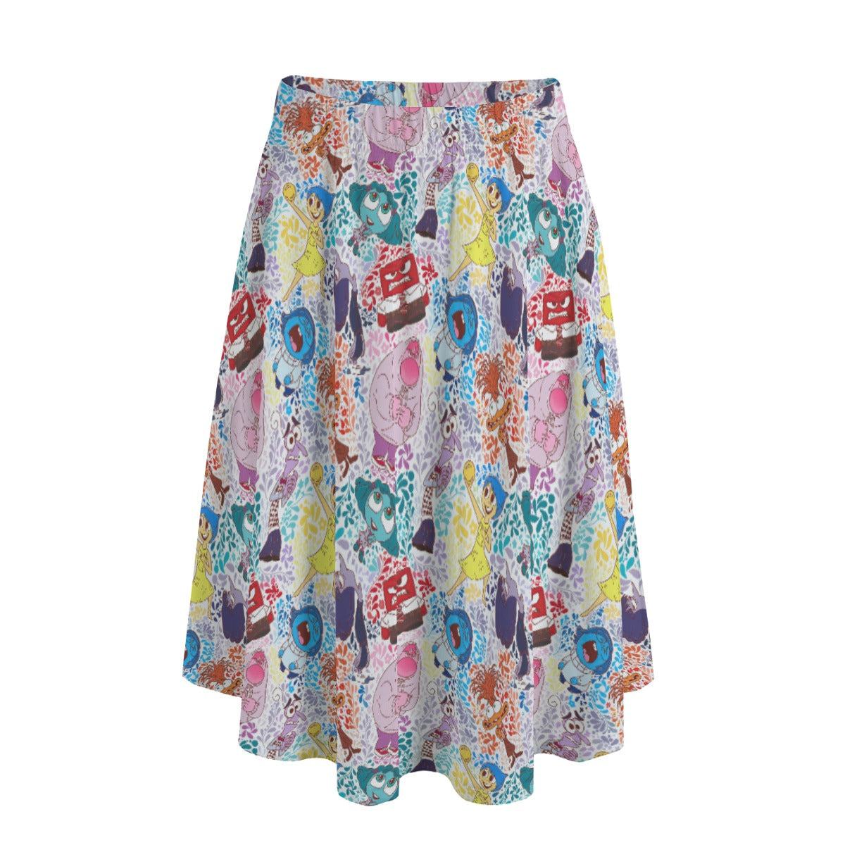 Floral Emotions - Women's Pocket Midi Skirt
