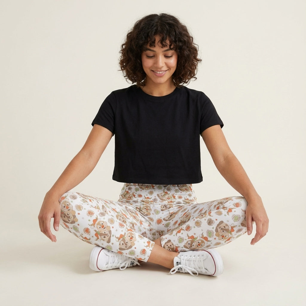 Holiday Mischief Duo - Women's Yoga Leggings