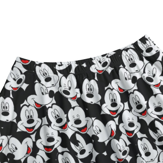 Many Faces of Classic Mouse - Women's Pocket Midi Skirt