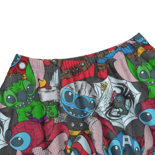 Superhero Stitch - Heroes Assembled - Women's Pocket Midi Skirt