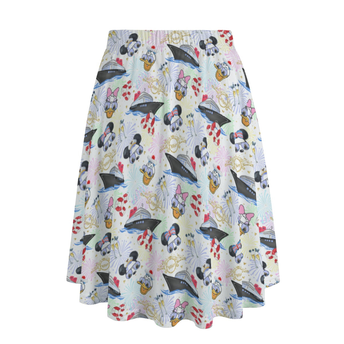 Wish Cruise Celebration - Women's Pocket Midi Skirt