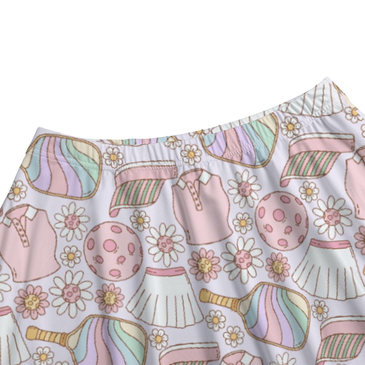 Rainbow Pickleball - Women's Pocket Midi Skirt