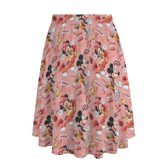 Power Couple Race Ready - Women's Pocket Midi Skirt