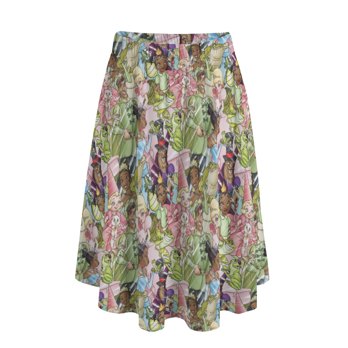 Bayou Royal Sketch - Women's Pocket Midi Skirt
