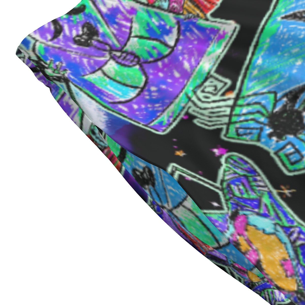 Haunting Romance Sketch - Women's Pocket Midi Skirt