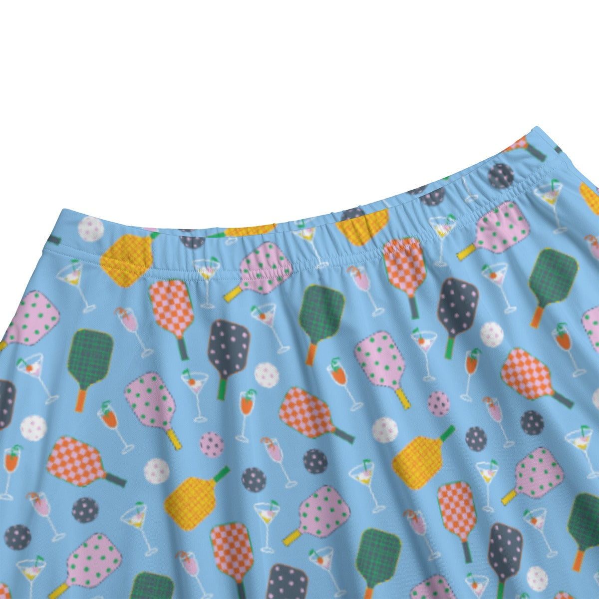 Pickleball and Cocktails - Women's Pocket Midi Skirt