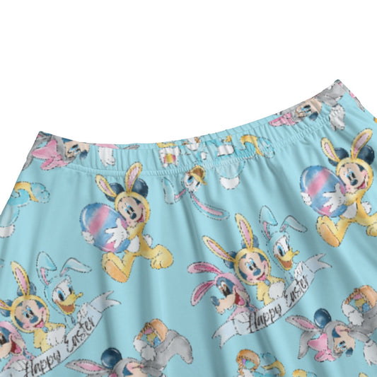 Spring Bunny Costume Crew - Women's Pocket Midi Skirt