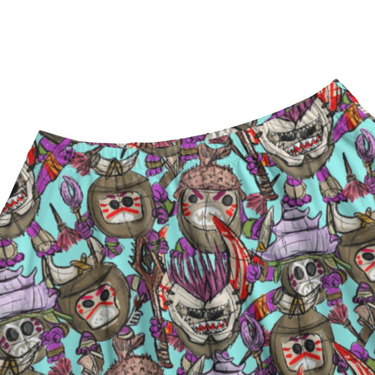 Island Coconut Pirates - Women's Pocket Midi Skirt