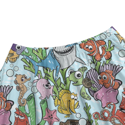 Fish Are Friends Reef - Women's Pocket Midi Skirt