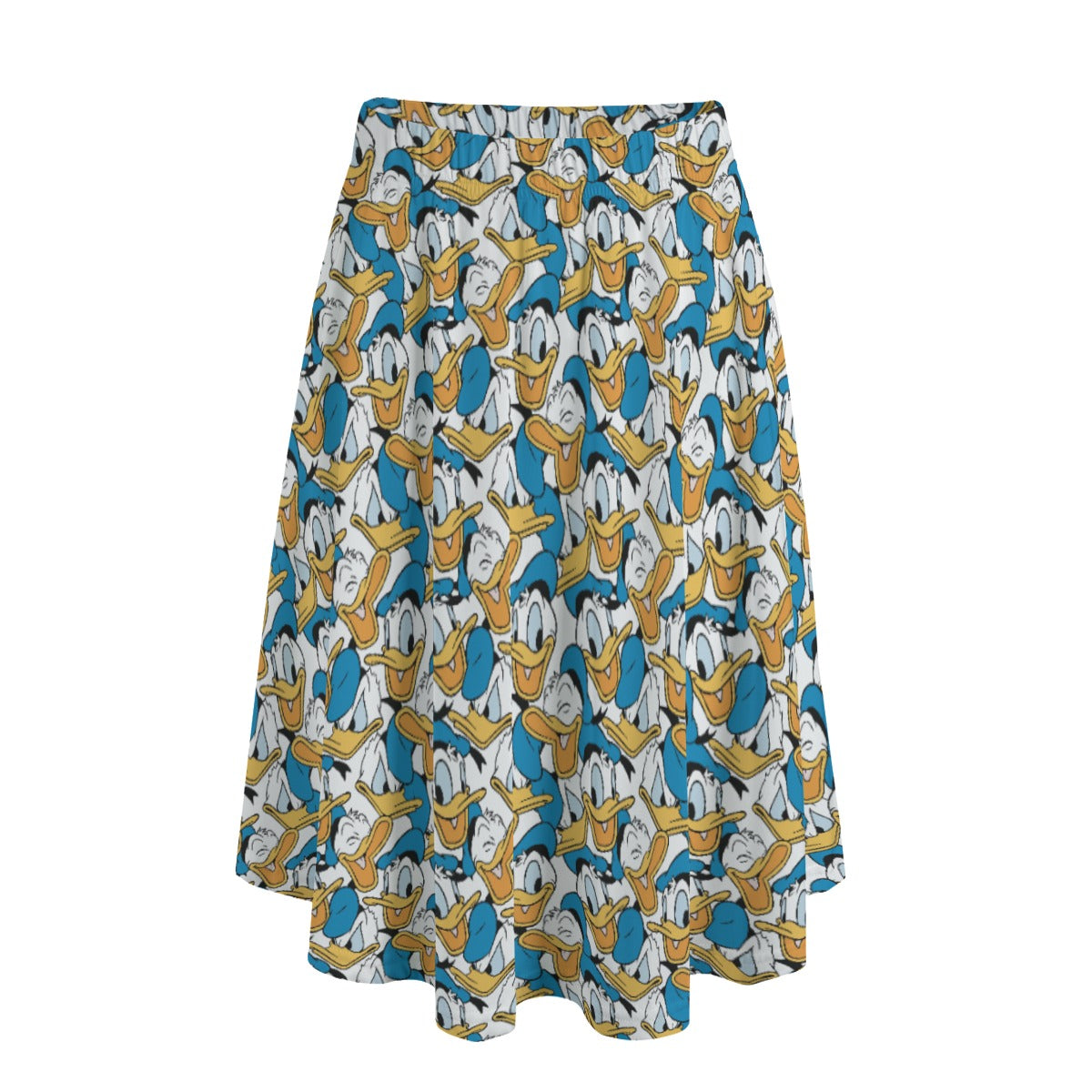 Many Faces of Feisty Duck - Women's Pocket Midi Skirt