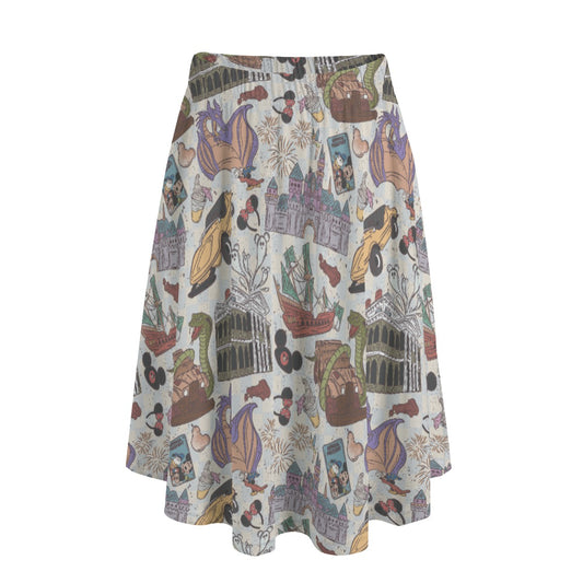 West Coast DLR - Women's Pocket Midi Skirt