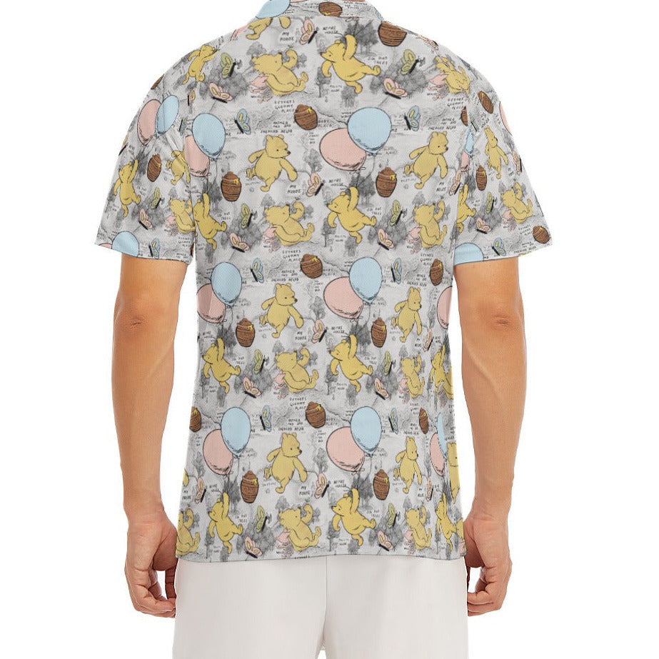Silly Old Bear - Men's Polo Shirt
