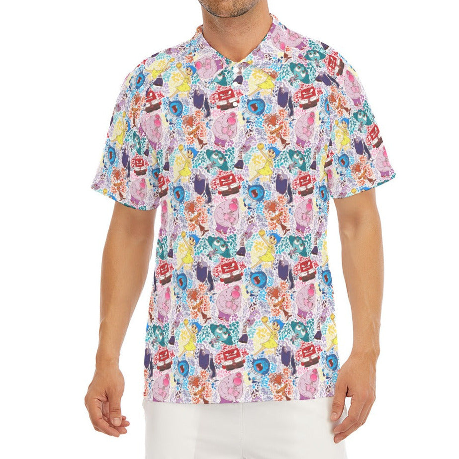 Floral Emotions - Men's Polo Shirt