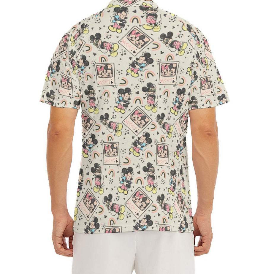 Retro Camera Mouse - Men's Polo Shirt