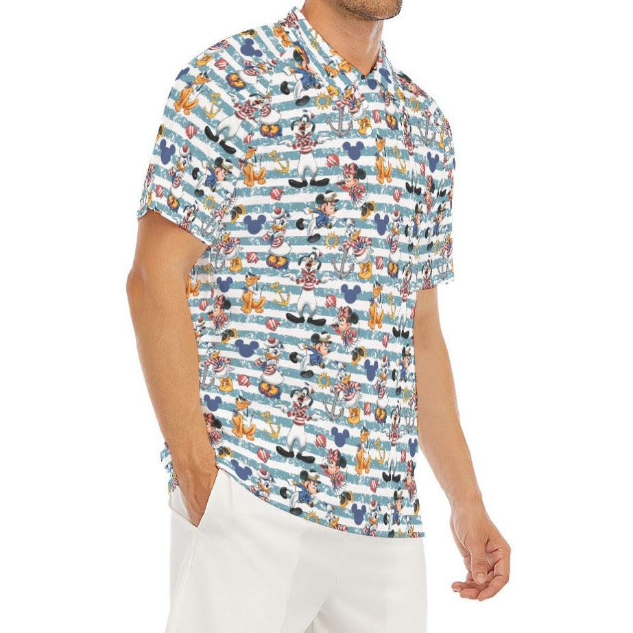 Cruise Crew on Deck - Men's Polo Shirt