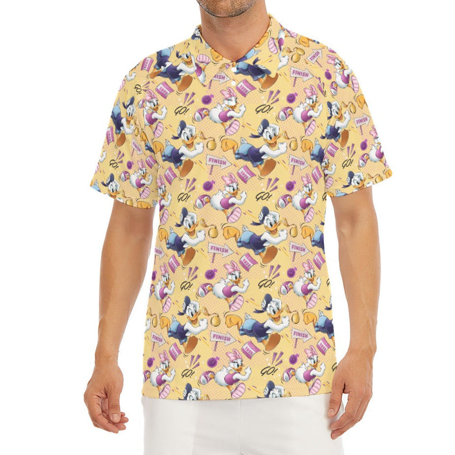Feisty Marathon Match-Up - Men's Polo Shirt