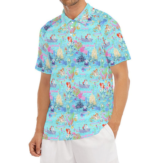 Ocean Wonderland Dreams - Men's Polo Shirt