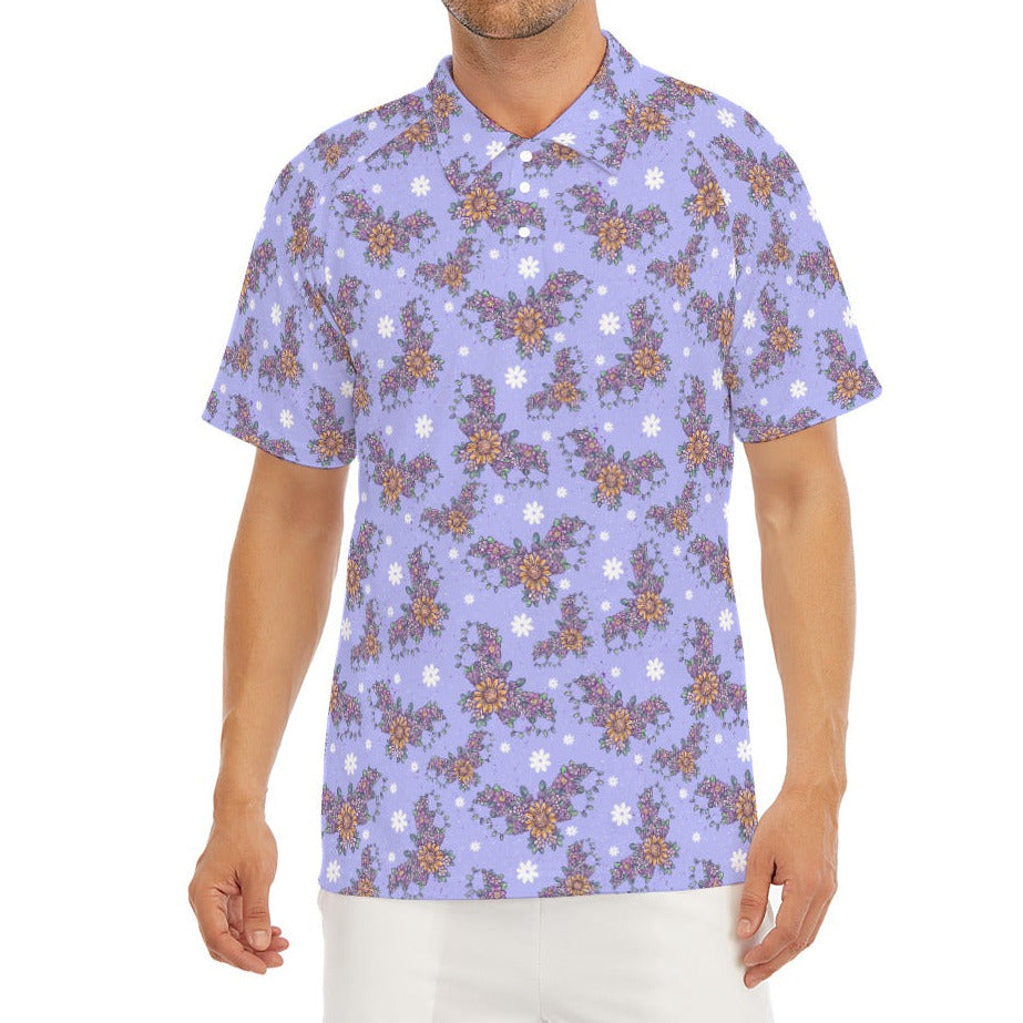 Blooming Bats - Men's Polo Shirt