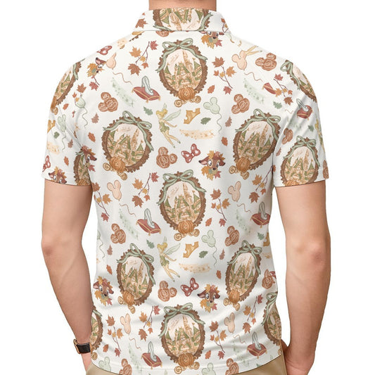 Fairy Fall Cameos - Men's Polo Shirt