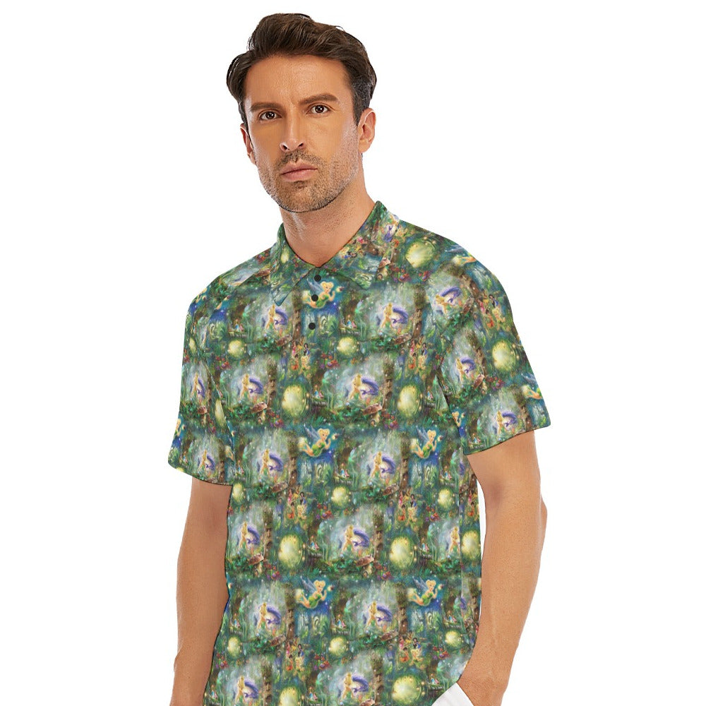 Pixie Fairy in Hollow - Men's Polo Shirt