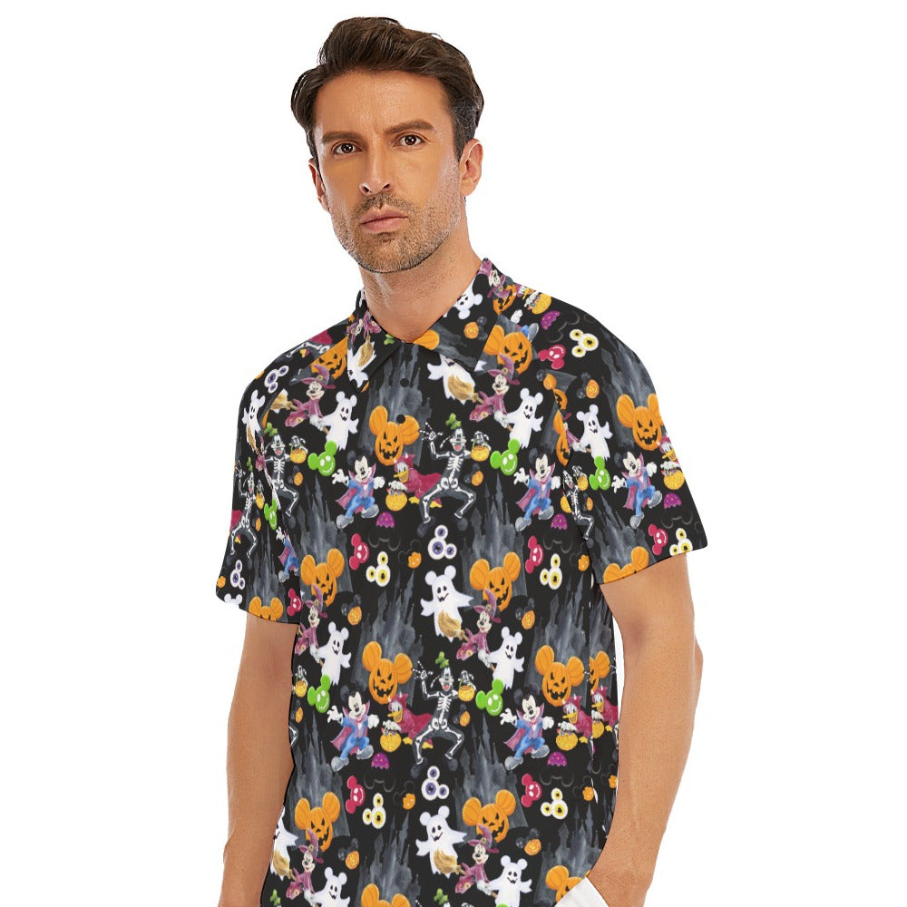 Mouse Gang Trick or Treat - Men's Polo Shirt