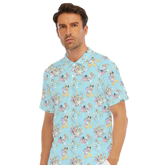 Spring Bunny Costume Crew - Men's Polo Shirt