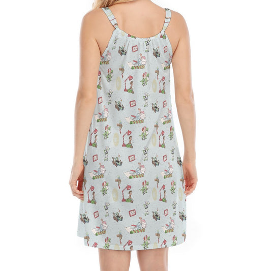 Toybox Tinsel Tangle - Women’s Adjustable Sundress