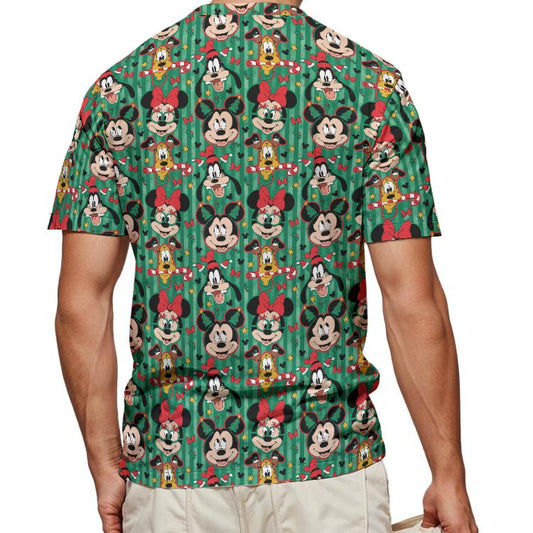 Mouse's Holly Jolly Parade - Men's Short Sleeve T-Shirt