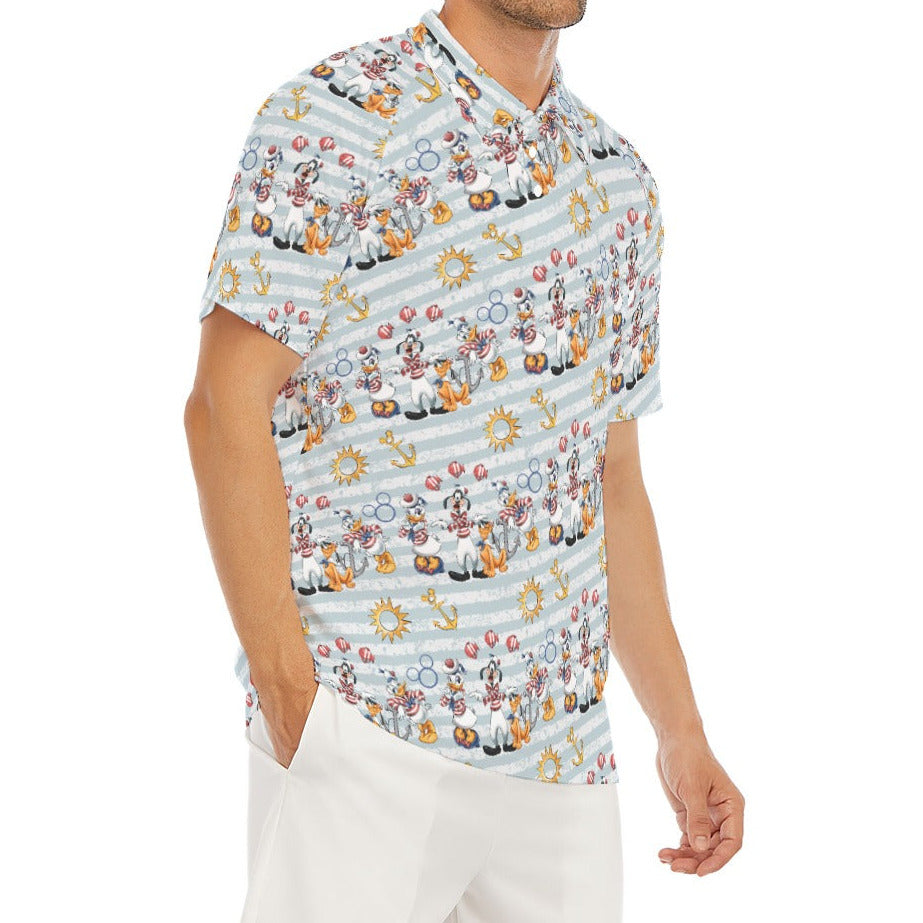 Set Sail with the Crew - Men's Polo Shirt