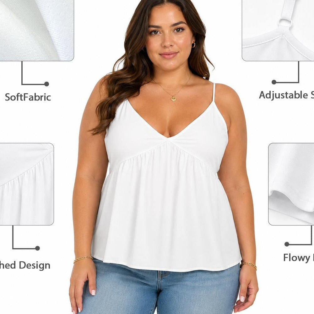 Pick Any Print from our Shop - Women's Peplum Cami Top