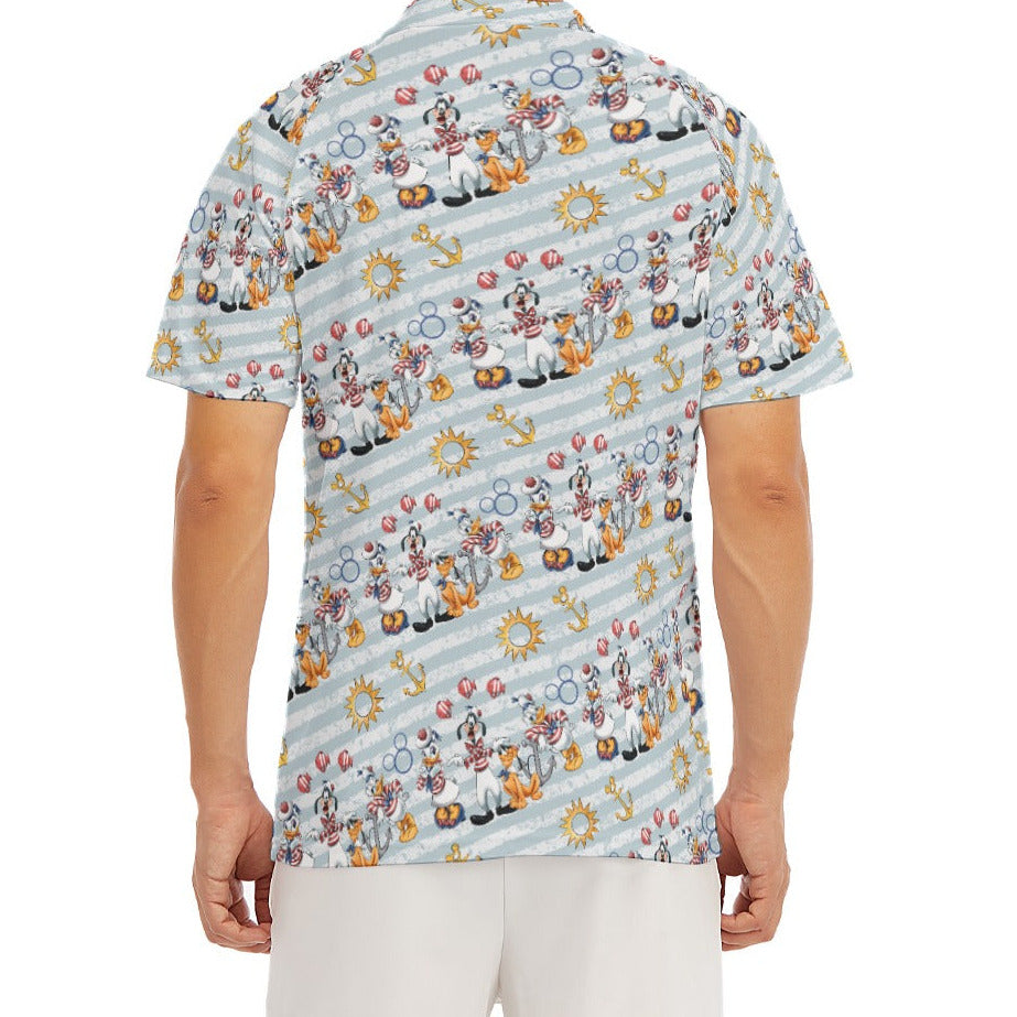 Set Sail with the Crew - Men's Polo Shirt