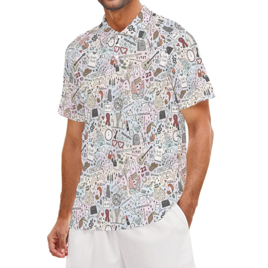 Every Era Collage - Men's Polo Shirt