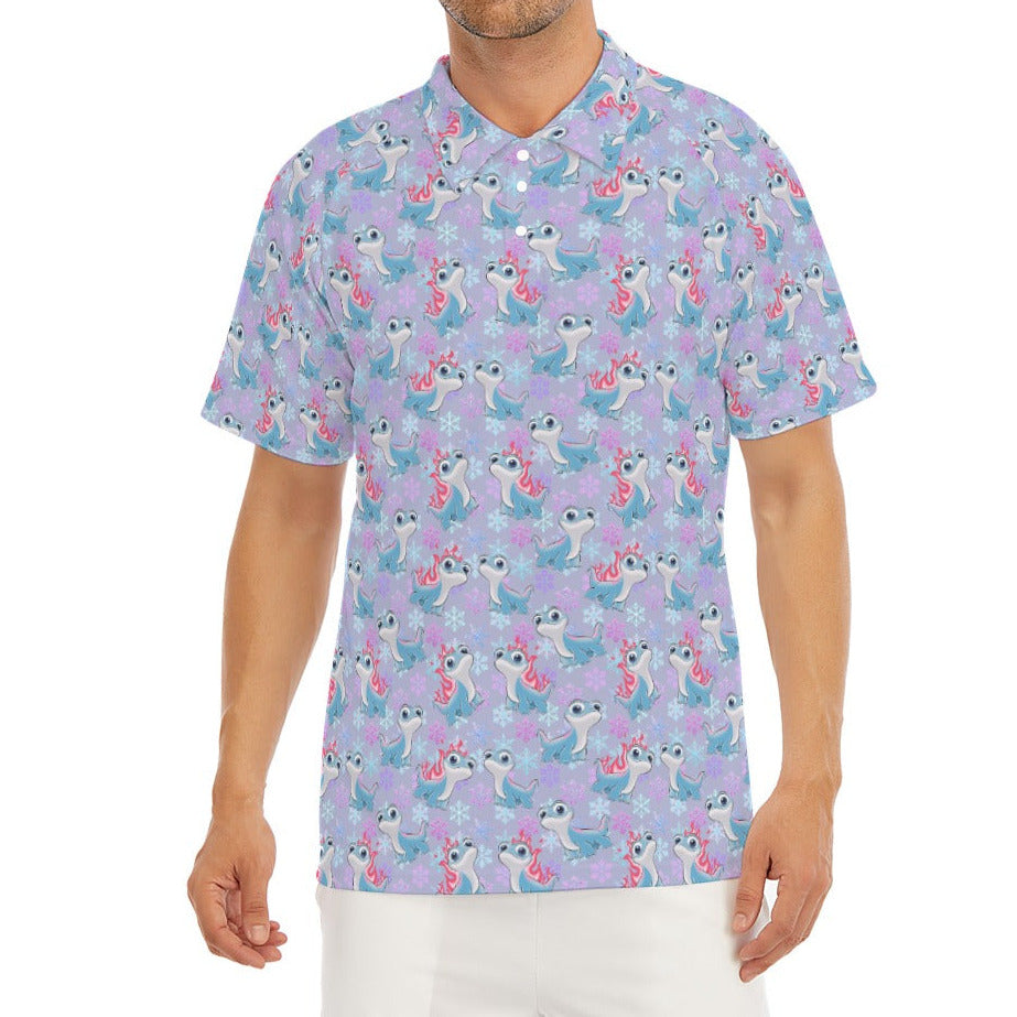 Bruni the Fire Spirit - Men's Polo Shirt