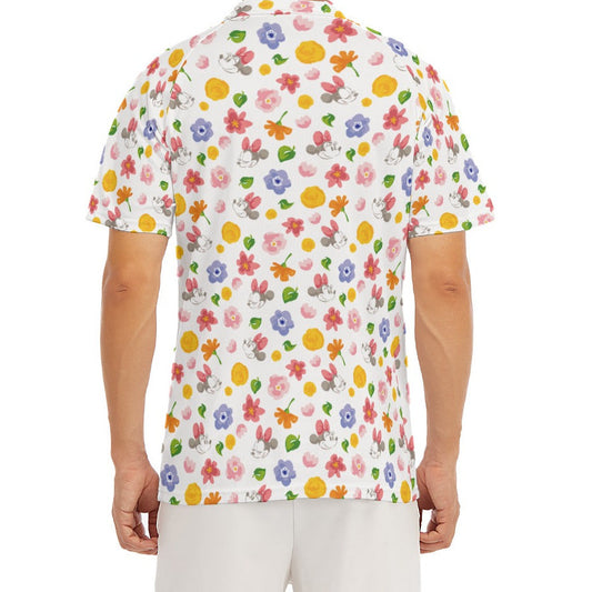 Floral Friends Springtime - Men's Polo Shirt