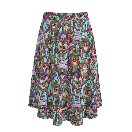 Island Coconut Pirates - Women's Pocket Midi Skirt