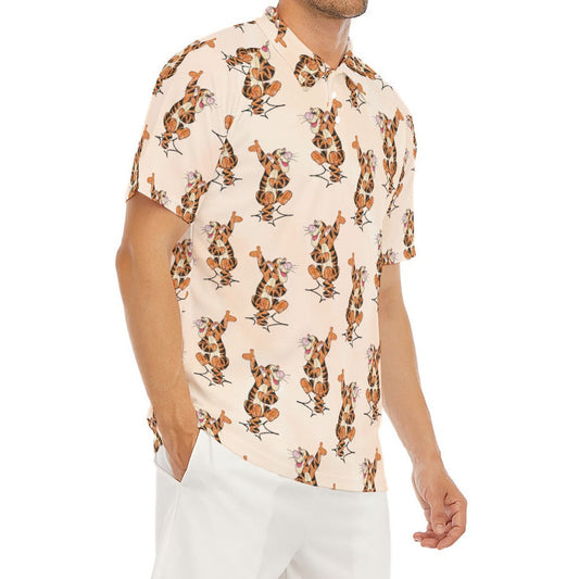 Sketched Bouncing Buddy - Men's Polo Shirt