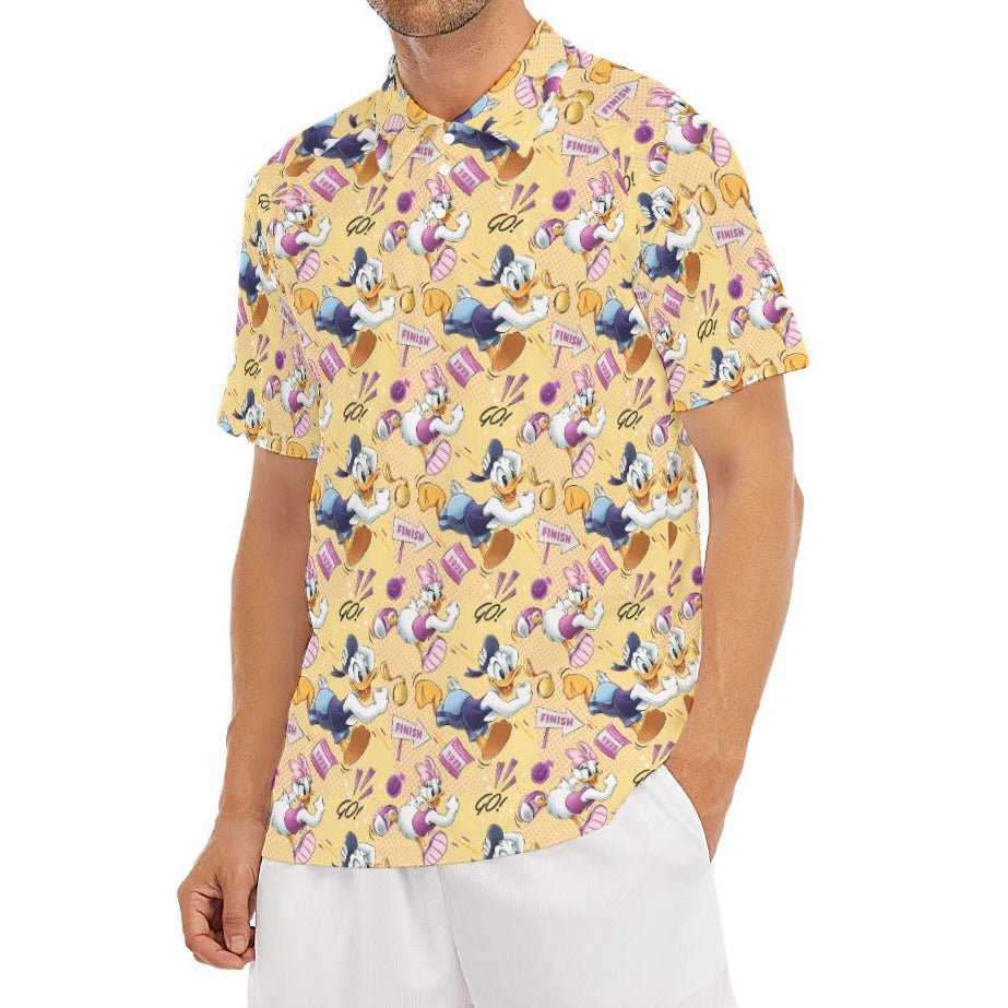 Feisty Marathon Match-Up - Men's Polo Shirt