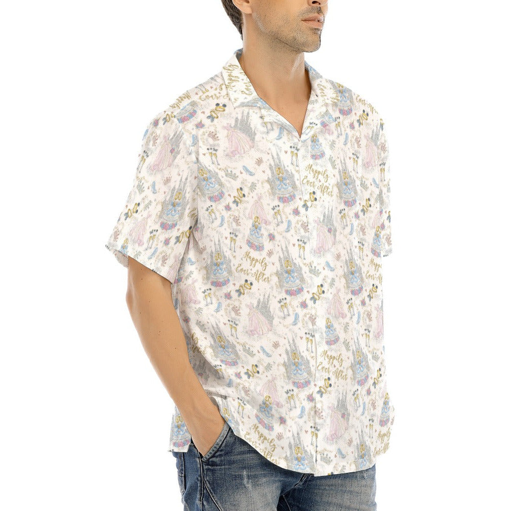 Happily Ever After Weddings - Men's Hawaiian Button Up Shirt