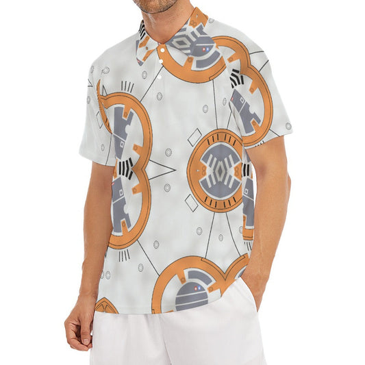 Little Round Droid - Men's Polo Shirt