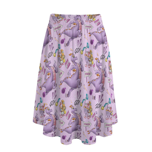 Figment Race Day Dash - Women's Pocket Midi Skirt
