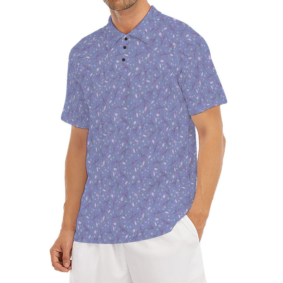 Lavender Vibes - Men's Polo Shirt