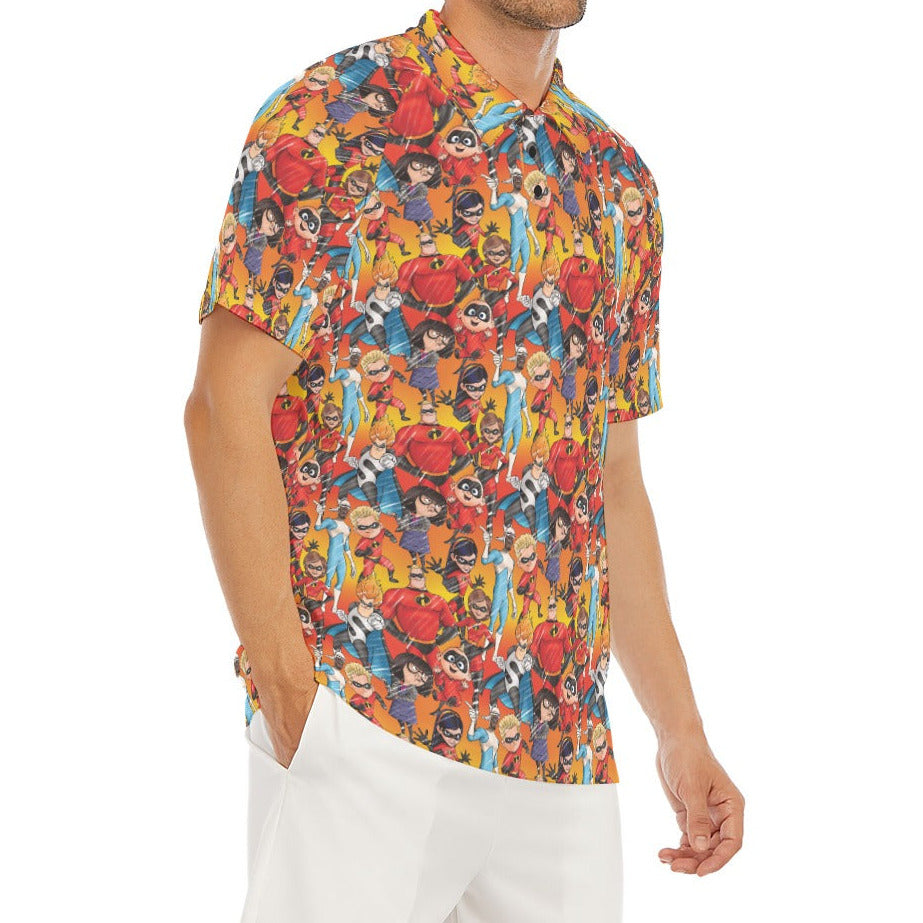 Super Squad Sketched - Men's Polo Shirt