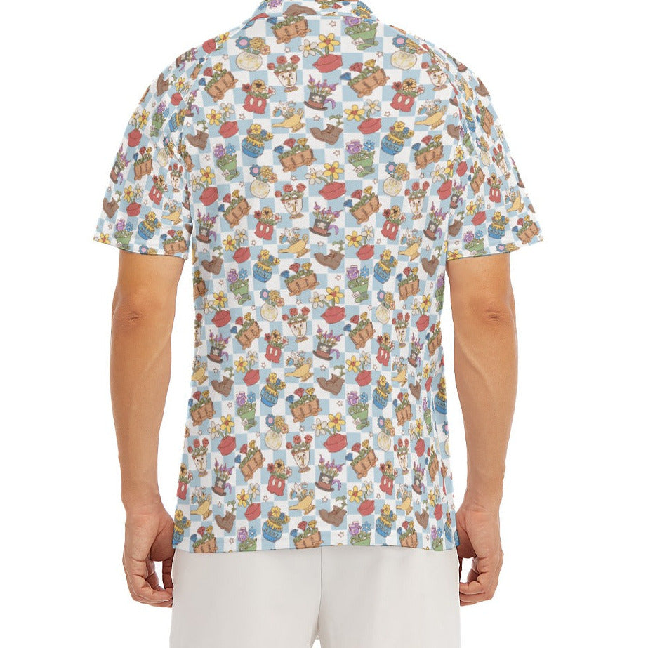 Flourishing Fairytale Pots - Men's Polo Shirt