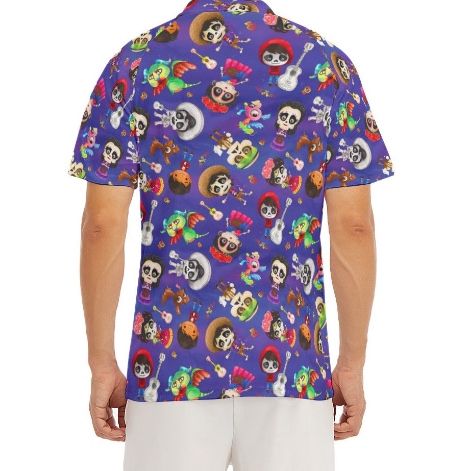 Poco Loco Día de Muertos - Men's Polo Shirt